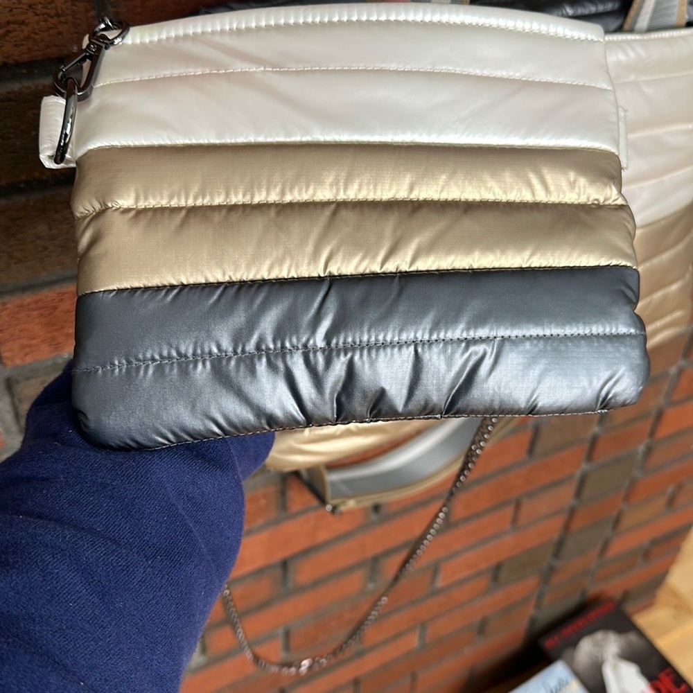 Think Royln Puff Metalic Crossbody Bag - Picture 4 of 8